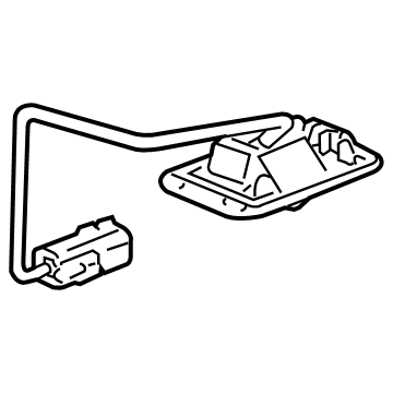 GM 23378804 Rear Camera
