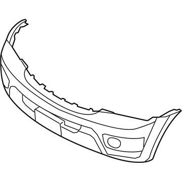 Kia 865113E501 Front Bumper Cover