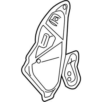 GM 22928379 Water Deflector