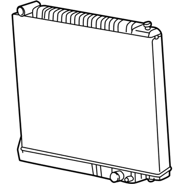 Ford 4C3Z-8009-BA Radiator Assembly