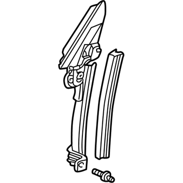 Honda 72240-S2A-023 Holder Assy., R. FR. Sash