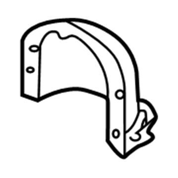 BMW 51-45-8-242-321 SOUND GUIDE, LOUDSPEAKER LEF