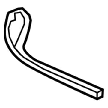 Lexus 67294-53010 Cushion, Back Door Stopper, LH