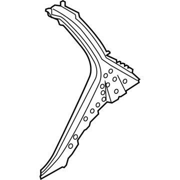 BMW 41-21-7-352-069 Reinforcement Column C Inside Left