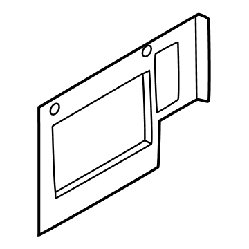 BMW 41-14-5-A40-901 WHEELHOUSE EXTENSION, LEFT
