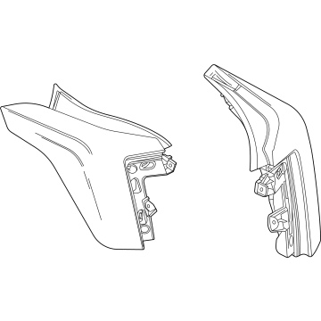 GM 85105272 Tail Lamp Assembly