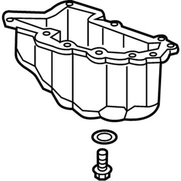 GM 12628375 Pan Asm-Lower Oil