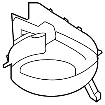 Kia 97112M6000 Case-Blower, LWR