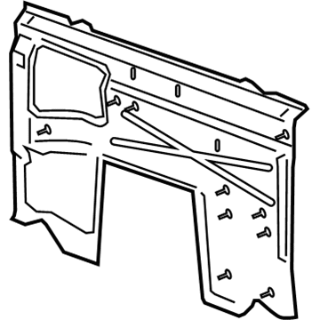 GM 19167438 Partition