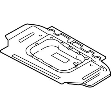 Nissan 74514-0W731 Rear Floor Pan
