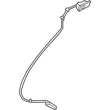 Hyundai 89430-4Z000-NBC Lever Assembly-Seat Back Folding, L