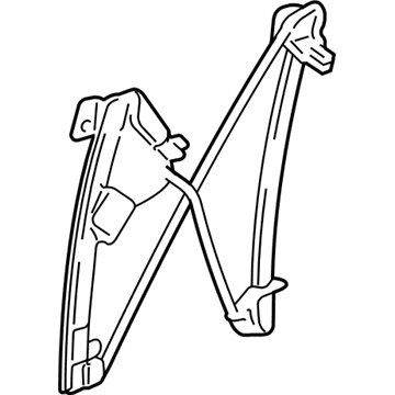 GM 15252618 Front Side Door Window Regulator Assembly
