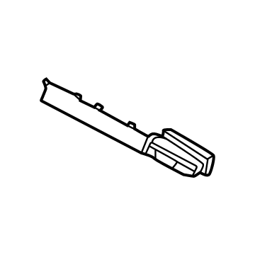 Hyundai 97490-GI000-LS5 DUCT ASSY-SIDE AIR VENT, RH