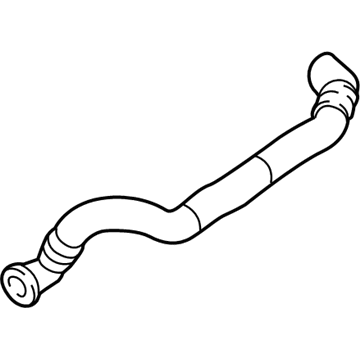BMW 17-22-7-590-902 Transmission Oil Cooler Line, Return