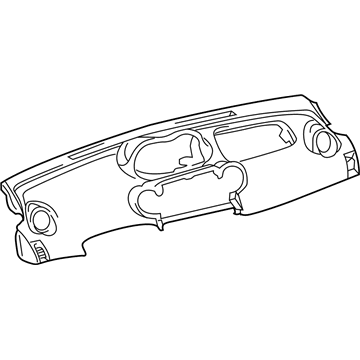 Toyota 55301-52110-B0 Upper Cover