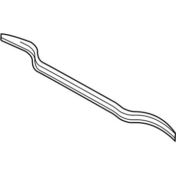 Infiniti 66830-5DA0A Seal-Cowl Top