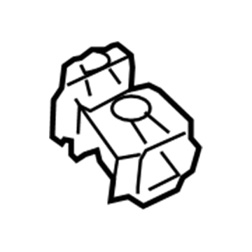 Honda 04608-SHJ-A02ZZ Member Set, Right Front Extension (Lower)