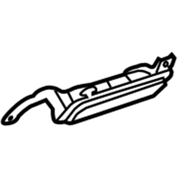 Lexus 73900-50010-A0 Air Bag Assy, Instrument Panel, Lower NO.1