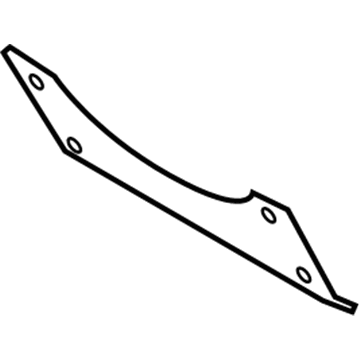 Nissan 67503-1FC0A Protector Assembly-Knee, LH Lower