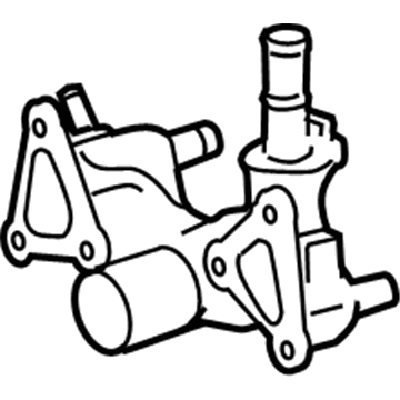 Lexus 16356-31021 Joint, Water By-Pass, Rear