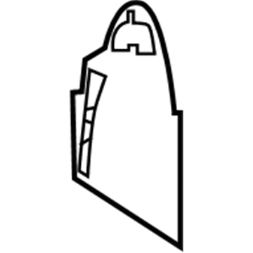 Nissan 84955-6FR0D Lid-Luggage Side