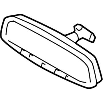 Kia 851010A200 Rear View Inside Mirror Assembly