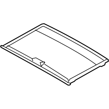 Hyundai 81666-2M000-X6 Sunshade Assembly-Sunroof