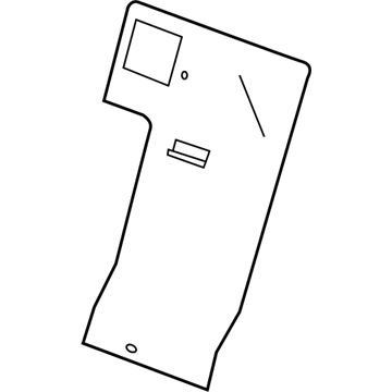 GM 23491894 Seat Back Panel
