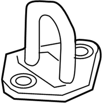 Nissan 90570-JM00A STRIKER-Back Door Lock