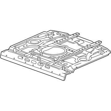 GM 22858930 Package Tray Panel