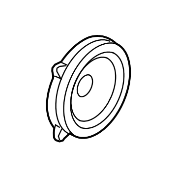 BMW 65-13-9-279-635 Mid-Range Loudspeaker