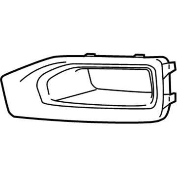 GM 22936426 Fog Lamp Bezel