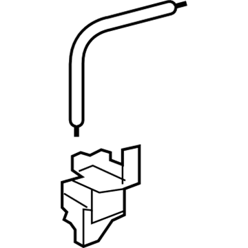 Lexus 64650-50040 Luggage Door Closer Assembly