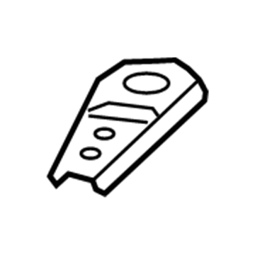 Honda 50365-TA0-A00 Stay, RR. Sub-Frame Mounting (FR)