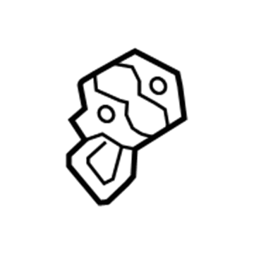 BMW 51-24-7-357-094 Striker Boot Lid