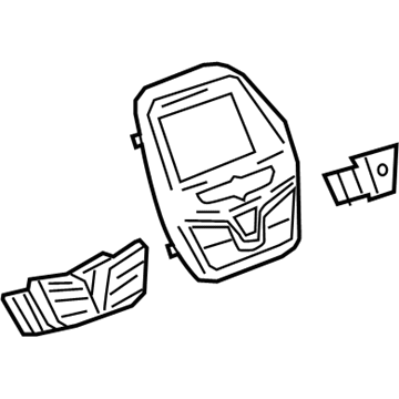 GM 95409438 Center Bezel