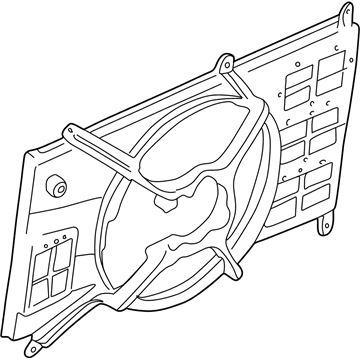 Mopar MB924137 SHROUD Fan