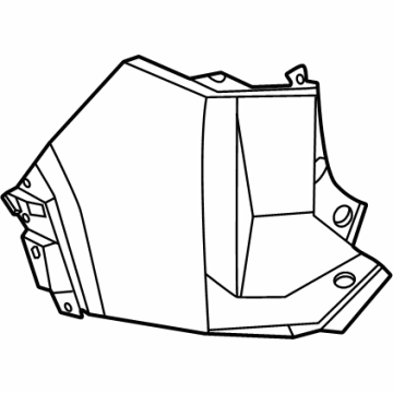 Nissan 85016-6TA0H FASCIA-Rear Bumper, RH
