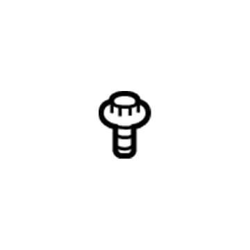 Ford -W713976-S439 Horn Screw
