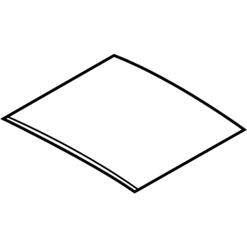 Ford AE9Z-74500A18-B Rear Glass