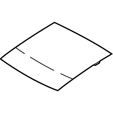 Ford 7T4Z-18500A18-A Front Glass