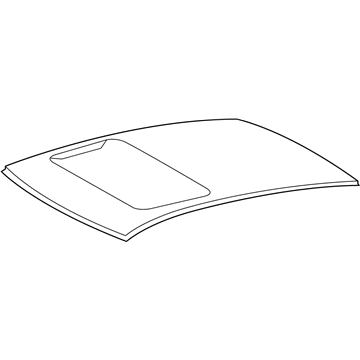 Lexus 63111-76020 Panel, Roof