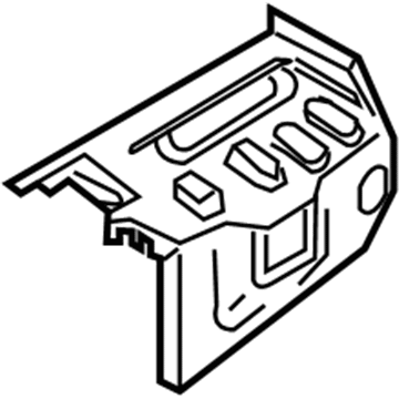 Infiniti 74530-JK000 Floor-Rear, Rear Side RH