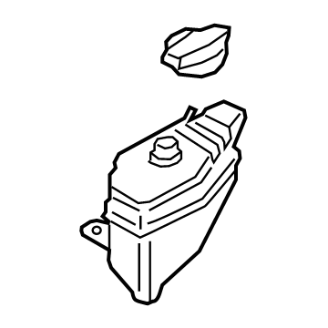 Hyundai 25430-R5000 TANK ASSY-RESERVOIR