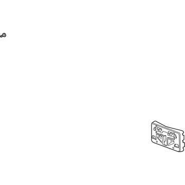 GM 42679722 License Bracket