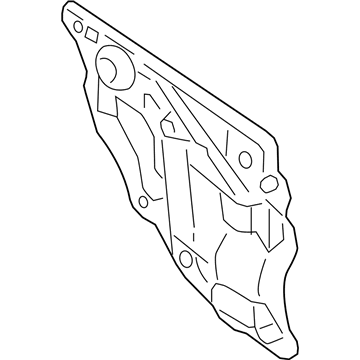 BMW 51-48-9-806-199 Sound Insulating Door Rear Left