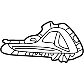 Hyundai 86521-C1AB0 Cover-Front Bumper Fog Lamp, LH