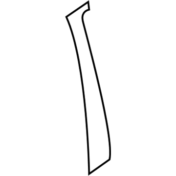 Mopar 5116386AA APPLIQUE-B Pillar