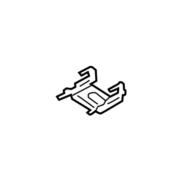 Toyota 86464-08010 Front Camera Clip