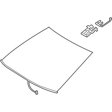 Lexus 56101-76948 Windshield Glass Sub-Assembly